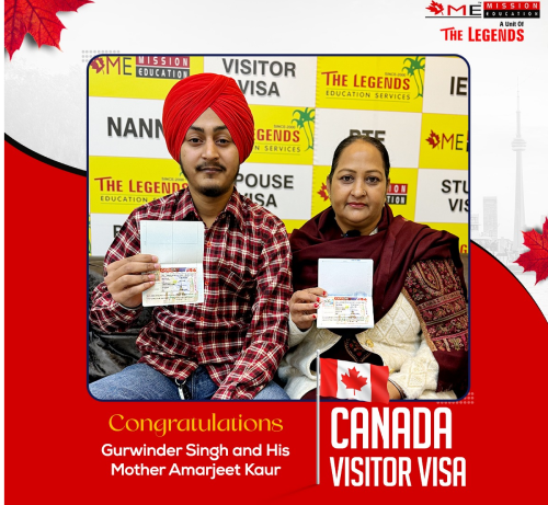 Gurwinder Singh and His Mother Amarjeet Kaur